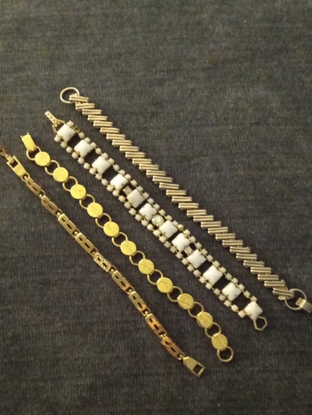 4 Bracelets (3 are Vintage)